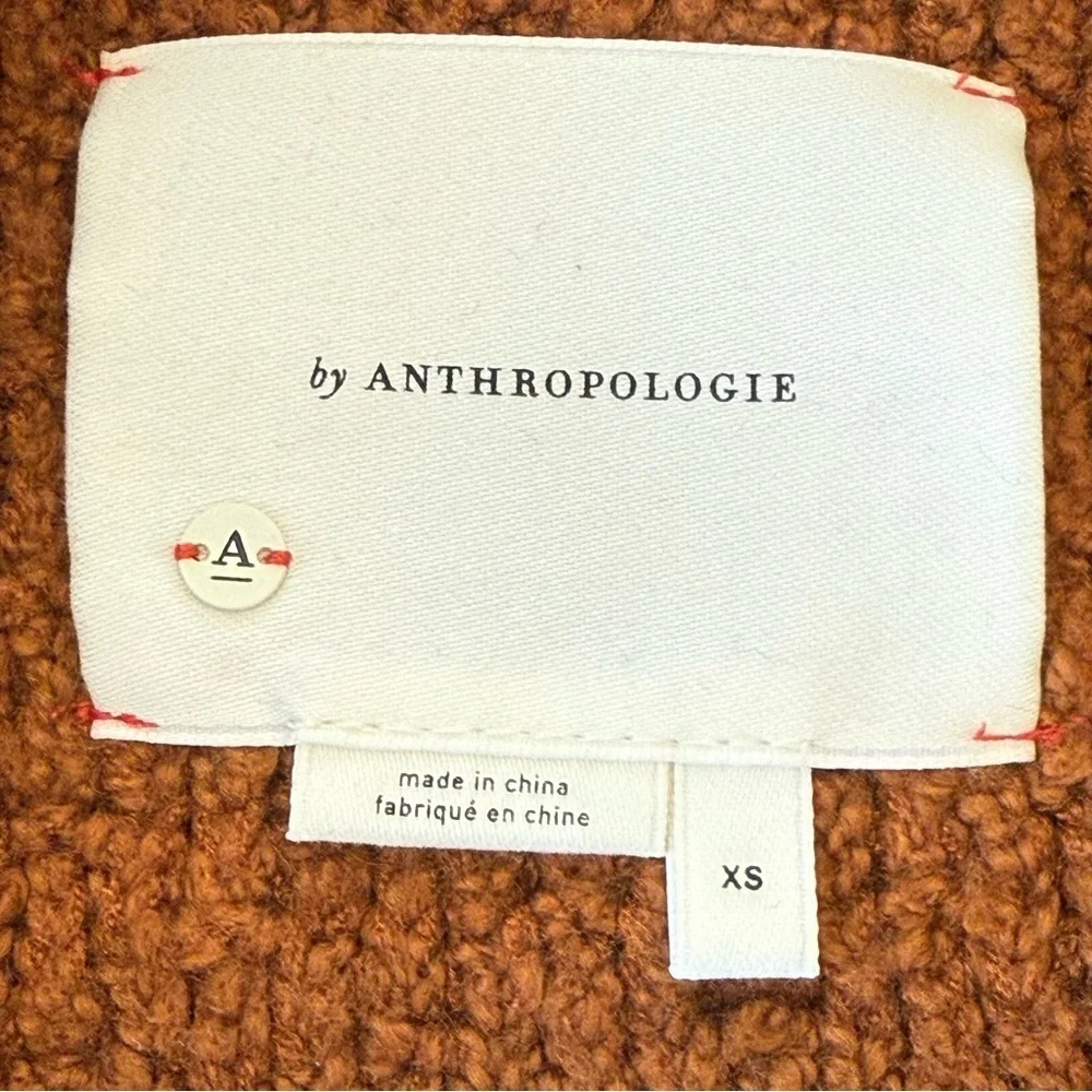 Anthropologie Denise Textured Open Cardigan Size XS